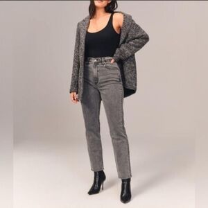 Abercrombie & Fitch Ultimate High-Rise Ankle Straight Jeans